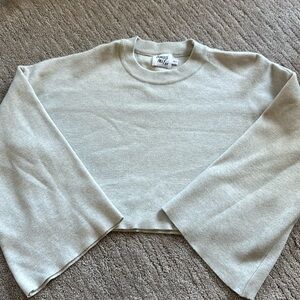 Princess Polly Light Gray Sweater